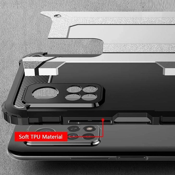 CaseUp Xiaomi Mi 10T Pro Kılıf Tank Kırmızı 3